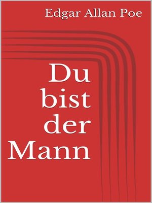 cover image of Du bist der Mann
